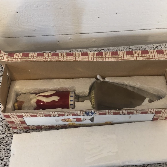 Goose Berry Patch Angel Pie Server Fresh-Baked With Love Holiday Christmas - Picture 5 of 9